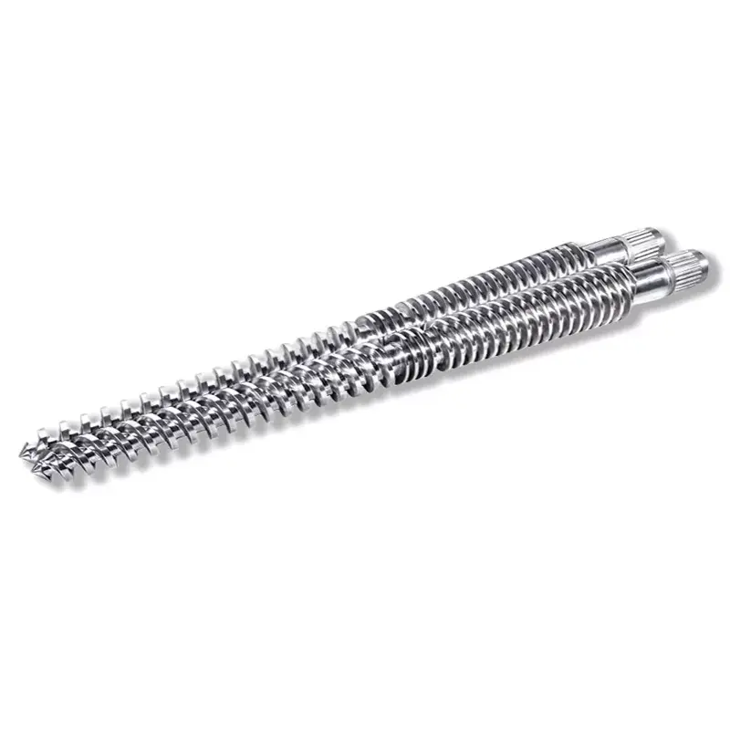 Összefonódó kúpos ikercsavar